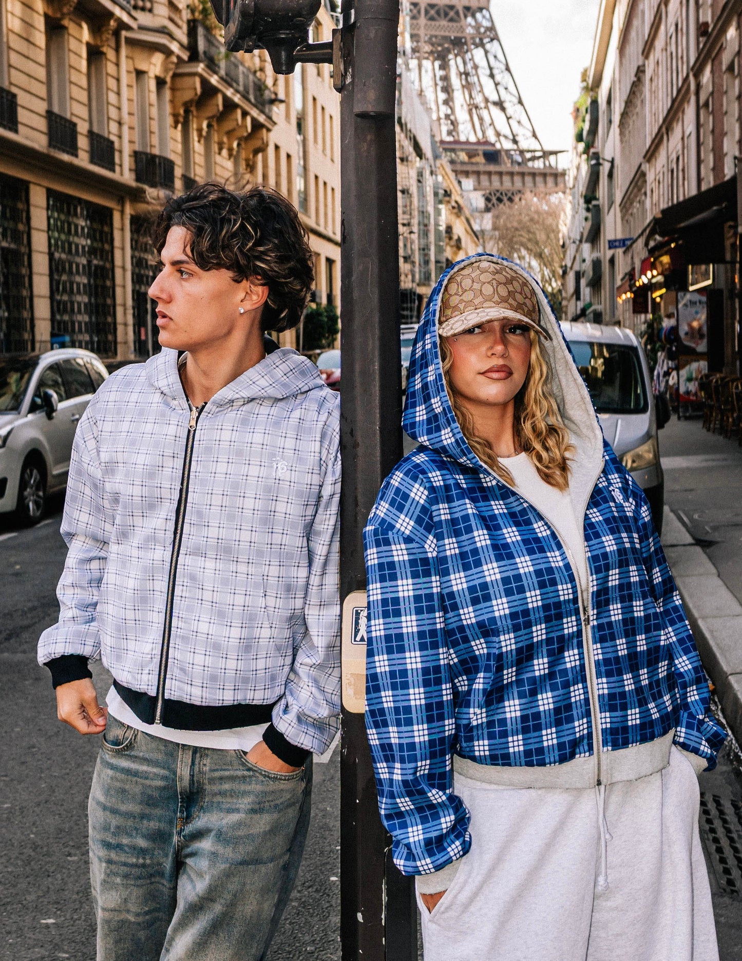 GREY REVERSIBLE JACKET