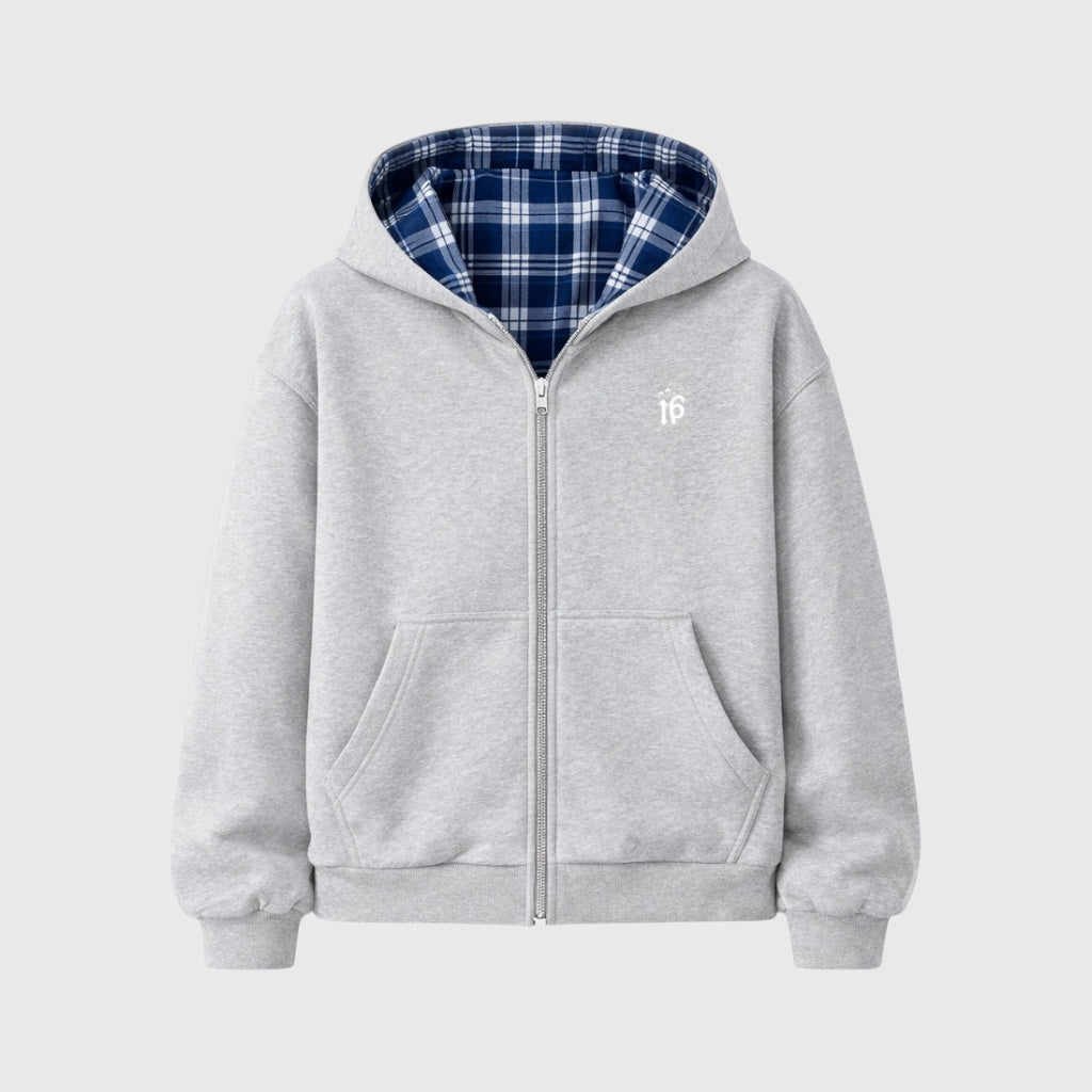 GREY REVERSIBLE JACKET