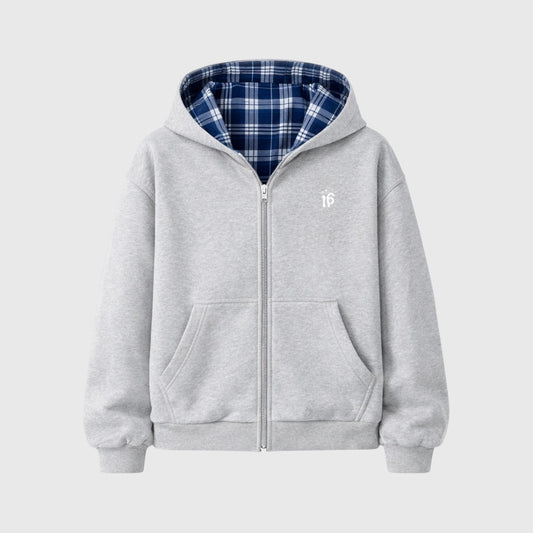 GREY REVERSIBLE JACKET