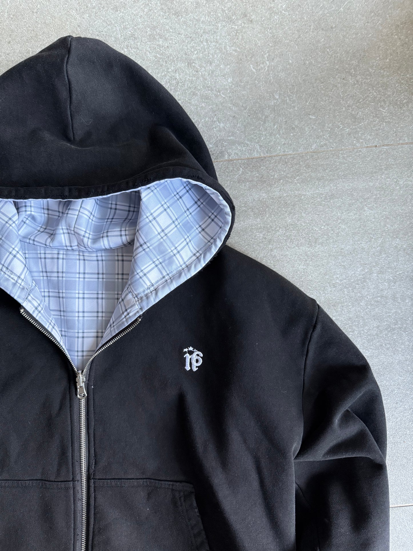 BLACK REVERSIBLE JACKET